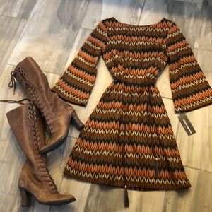 🌈NWT Sharagano Dress, Fall/Winter, Size 6